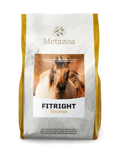 Metazoa Premium-Pferdefutter Fitright Lieschgras