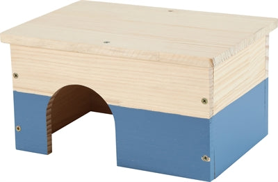 Zolux Neolife Holzhaus Meerschweinchen Blau