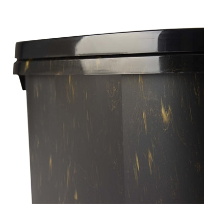 Savic Katzentoilette Hop In Marmor Schwarz/Gold