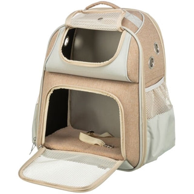 Trixie Hunderucksack Weide Beige / Braun