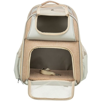 Trixie Hunderucksack Weide Beige / Braun