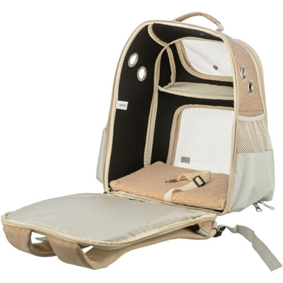 Trixie Hunderucksack Weide Beige / Braun