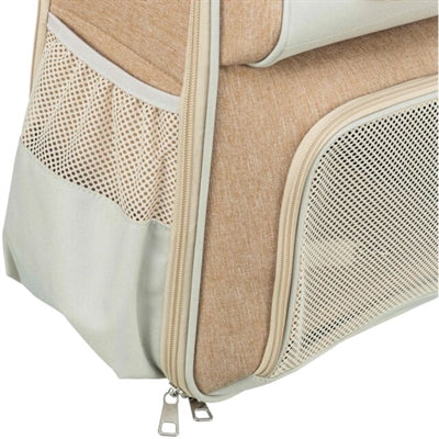 Trixie Hunderucksack Weide Beige / Braun