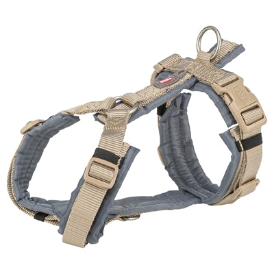 Trixie Hundegeschirr Premium Trekking Sand Taupe / Graphitgrau