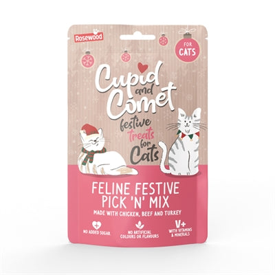 Cupid & Comet Feline Festliche Pick 'N Mix-Snacks