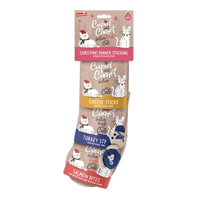 Cupid & Comet Cupid&Amp;Comet Weihnachtsessen Weihnachten Socke Katze