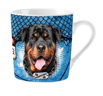 Plenty Gifts Becher Rottweiler Blau