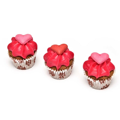 The Barkin Bakery I Woof You Valentine Mini Iced Woofins Trio Assorted