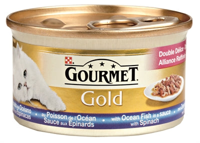 Gourmet Gold Gourmet Mix Meeresfisch In Sauce Mit Spinat